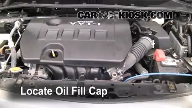 2010 Toyota Corolla S 1.8L 4 Cyl. Huile Ajouter de l'huile